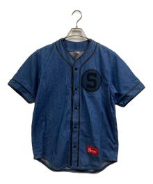 SUPREME（シュプリーム）の古着「デニムベースボールシャツ」｜インディゴ