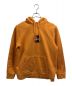 stussy（ステューシー）の古着「bars Logo Applique Pullover Hoodie」｜イエロー