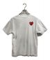 COMME des GARCONS (コムデギャルソン) THE NORTH FACE (ザ ノース フェイス) プレイハートワッペンロゴ Tシャツ ホワイト サイズ:M：6000円