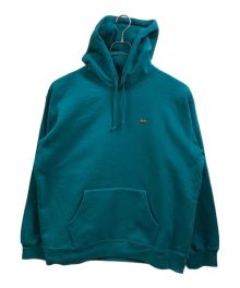 SUPREME（シュプリーム）の古着「22SS Enamel Small Box Hooded Sweatshirt」｜ブルー