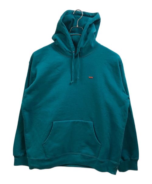 SUPREME（シュプリーム）SUPREME (シュプリーム) 22SS Enamel Small Box Hooded Sweatshirt ブルー サイズ:XLの古着・服飾アイテム