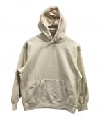 SUPREMEシュプリーム）の古着「Micro Logo Hooded Sweatshirt」｜アイボリー