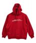 SUPREME（シュプリーム）の古着「The World is Yours Hooded Sweatshirts」｜レッド