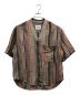 JIL SANDER（ジルサンダー）の古着「Short Sleeve Kimono Collar Overshirt」｜レッド