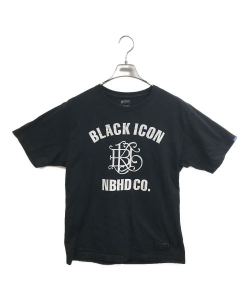 NEIGHBORHOOD（ネイバーフッド）NEIGHBORHOOD (ネイバーフッド) BLACK ICON Tシャツ ブラック サイズ:2の古着・服飾アイテム