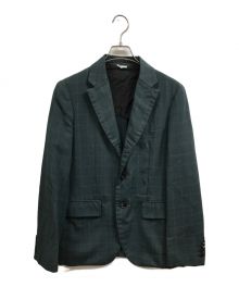 COMME des GARCONS HOMME DEUX（コムデギャルソン オム ドゥ）の古着「テーラードジャケット」｜グリーン