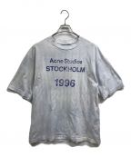 Acne studiosアクネ ストゥディオス）の古着「ダメージ加工Tシャツ」｜グレー