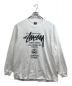 stussy（ステューシー）の古着「長袖カットソー」｜ホワイト