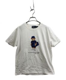 POLO RALPH LAUREN×BEAMS（ポロ・ラルフローレン×ビームス）の古着「ポロベアプリントTシャツ」｜ホワイト