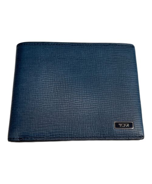 TUMI（トゥミ）TUMI (トゥミ) GLOBAL DOUBLE BILLFOLD ブルーの古着・服飾アイテム