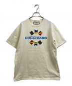 GUCCIグッチ）の古着「COTTON JERSEY/ビッグTシャツ」｜ベージュ