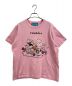 GUCCI（グッチ）の古着「コラボTシャツ」｜ピンク