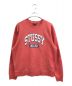 stussy（ステューシー）の古着「8020 crewneck sweatshirt」｜ピンク