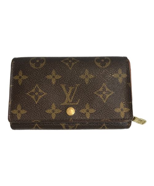 LOUIS VUITTON（ルイ ヴィトン）LOUIS VUITTON (ルイ ヴィトン) 2つ折り財布 ブラウンの古着・服飾アイテム