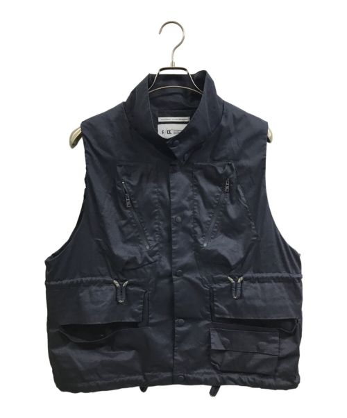 F/CE.（エフシーイー）F/CE. (エフシーイー) PIGMENT DYE UTILITY VEST ネイビー サイズ:Sの古着・服飾アイテム