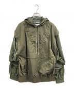 F/CE.エフシーイー）の古着「LAYERED WINDBREAKER(レイヤード　ウィンドブレーカー）」｜Sage Green