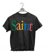 SAINT MICHAELセントマイケル）の古着「COLOFUL SAINT TEE」｜グレー