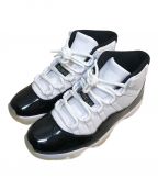 NIKEナイキ）の古着「AIR JORDAN 11 RETRO」｜ホワイト×ブラック