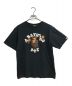 A BATHING APE（アベイシングエイプ）の古着「ビッグロゴTシャツ」｜ブラック