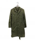 NIGEL CABOURNナイジェルケーボン）の古着「WORKER COAT- MOLESKIN -」｜グリーン