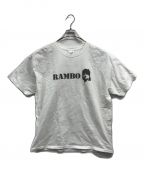 Hanesヘインズ）の古着「HANES RAMBO 00S SS TEE」｜ホワイト