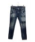 DSQUARED2（ディースクエアード）の古着「SKATER JEAN」｜インディゴ