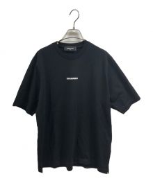 DSQUARED2（ディースクエアード）の古着「ロゴプリントTシャツ」｜ブラック