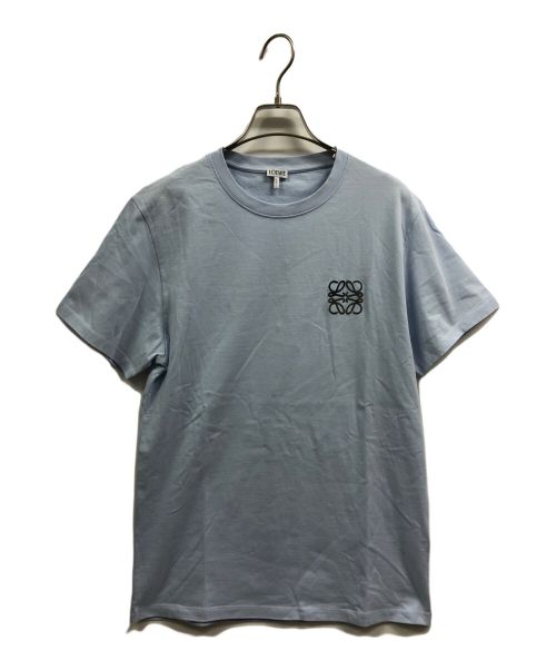 LOEWE（ロエベ）LOEWE (ロエベ) レギュラーフィットTシャツ ソフトブルー サイズ:XSの古着・服飾アイテム