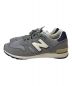 NEW BALANCE (ニューバランス) ローカットスニーカー グレー サイズ:26.5：14000円