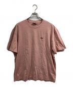 LACOSTEラコステ）の古着「ナチュラルダイワントーンTシャツ」｜ピンク