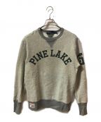 POLO RALPH LAURENポロ・ラルフローレン）の古着「PINE LAKE Sweat Shirts」｜グレー