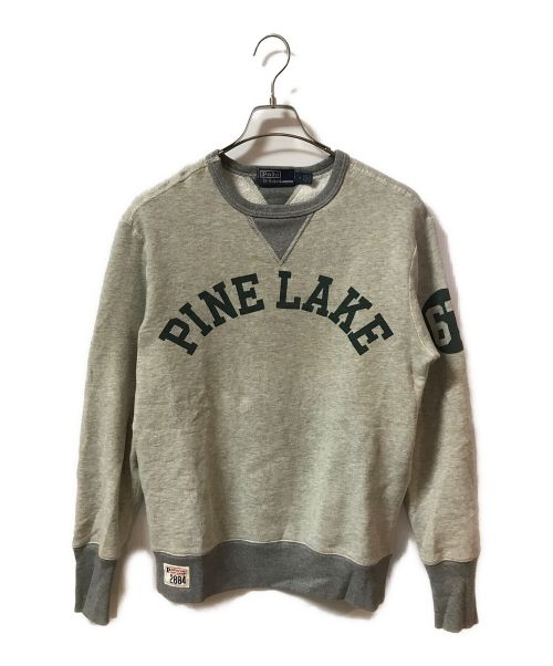 POLO RALPH LAUREN（ポロ・ラルフローレン）POLO RALPH LAUREN (ポロ・ラルフローレン) PINE LAKE Sweat Shirts グレー サイズ:Mの古着・服飾アイテム