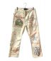 POLO COUNTRY（ポロカントリー）の古着「VINTAGE GRAPHIC STRAIGHT-LEG PAINTER PANTS」｜アイボリー