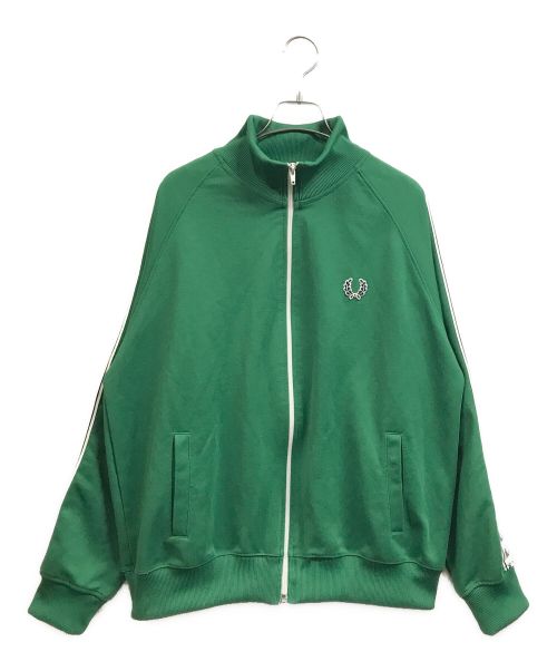 FRED PERRY（フレッドペリー）FRED PERRY (フレッドペリー) トラックジャケット グリーン サイズ:Lの古着・服飾アイテム