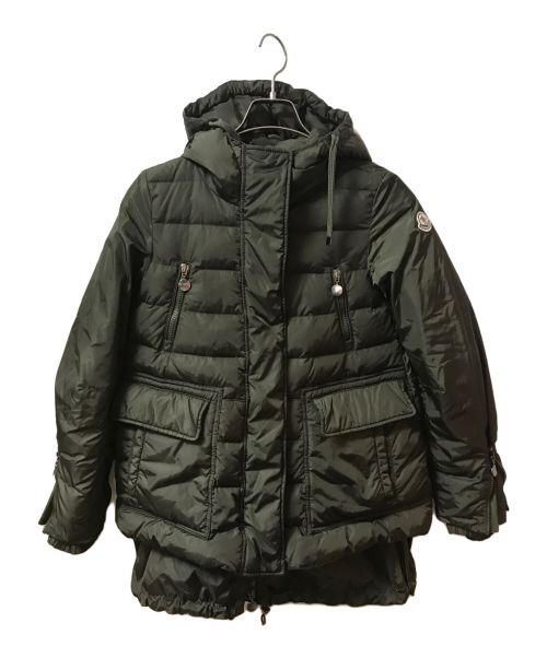 MONCLER（モンクレール）MONCLER (モンクレール) ダウンジャケット カーキ サイズ:00の古着・服飾アイテム