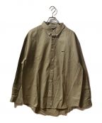 DESCENDANTディセンダント）の古着「KENNEDY'S COTTON LS SHIRT STANDARD」｜ベージュ