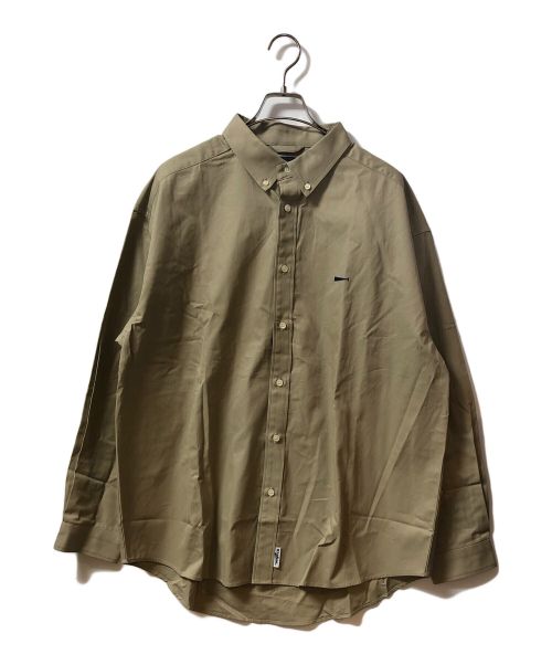 DESCENDANT（ディセンダント）DESCENDANT (ディセンダント) KENNEDY'S COTTON LS SHIRT STANDARD ベージュ サイズ:3の古着・服飾アイテム