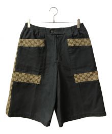 GUCCI（グッチ）の古着「Twinsberg Rrunway Shorts」｜グレー