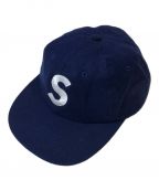 SUPREMEシュプリーム）の古着「S Logo 6-Panel Cap」｜ネイビー