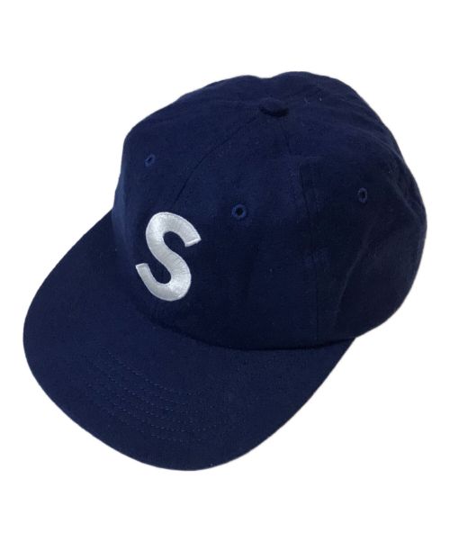 SUPREME（シュプリーム）SUPREME (シュプリーム) S Logo 6-Panel Cap ネイビーの古着・服飾アイテム