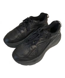 HOKAONEONE（ホカオネオネ）の古着「BONDI LEATHER WIDE」｜ブラック