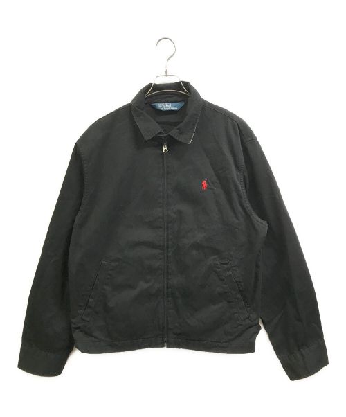 POLO RALPH LAUREN（ポロ・ラルフローレン）POLO RALPH LAUREN (ポロ・ラルフローレン) スイングトップ ブラック サイズ:Lの古着・服飾アイテム