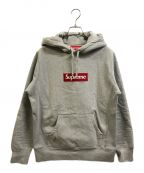 SUPREMEシュプリーム）の古着「BOX LOGO HOODED SWEATSHIRT」｜グレー