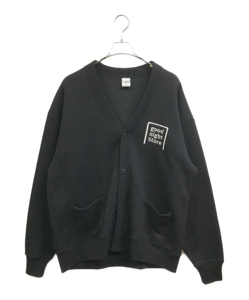 goodnight5tore（グッドナイトストア）goodnight5tore (グッドナイトストア) logo cardigan ブラック サイズ:ーの古着・服飾アイテム