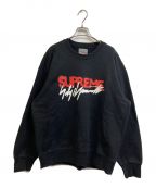 SUPREME×YOHJI YAMAMOTOシュプリーム×ヨウジヤマモト）の古着「クルーネックスウェット」｜ブラック