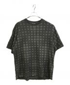 Acne studiosアクネ ストゥディオス）の古着「総柄tシャツ」｜グレー