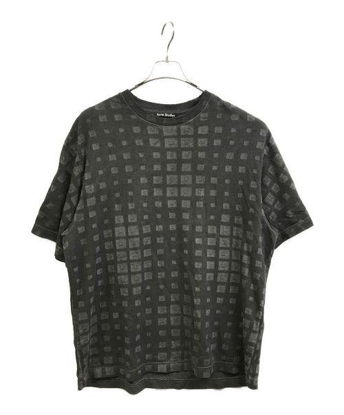 Acne studios（アクネ ストゥディオス）Acne studios (アクネ ストゥディオス) 総柄tシャツ グレー サイズ:Lの古着・服飾アイテム