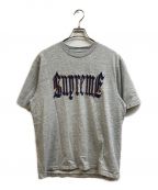 SUPREMEシュプリーム）の古着「Old English S/S Top」｜グレー