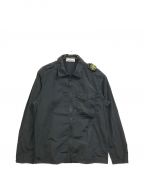 STONE ISLANDストーンアイランド）の古着「SI SHIRT BLOUSON」｜ブラック