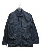 STONE ISLANDストーンアイランド）の古着「GARMENT DYED SHIRT JACKET」｜ネイビー